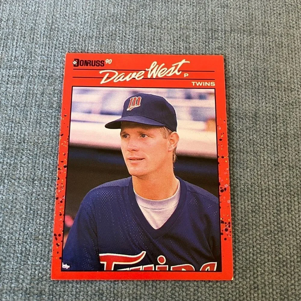 1990 Donruss Minnesota Twins Baseball Card Trading Card